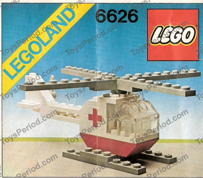 lego snow rescue helicopter