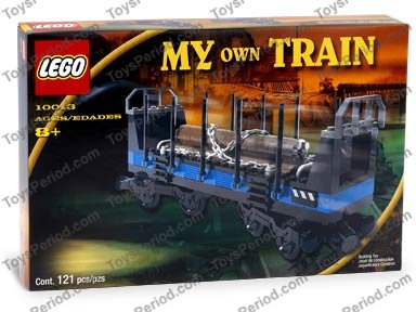 LEGO 10013 Open Freight Wagon Set Parts Inventory and Instructions