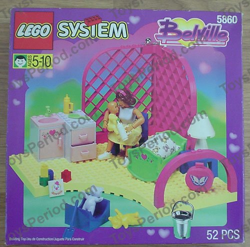 LEGO Belville 5860 Love 'N' Lullabies vintage Toy 1995 Nursery