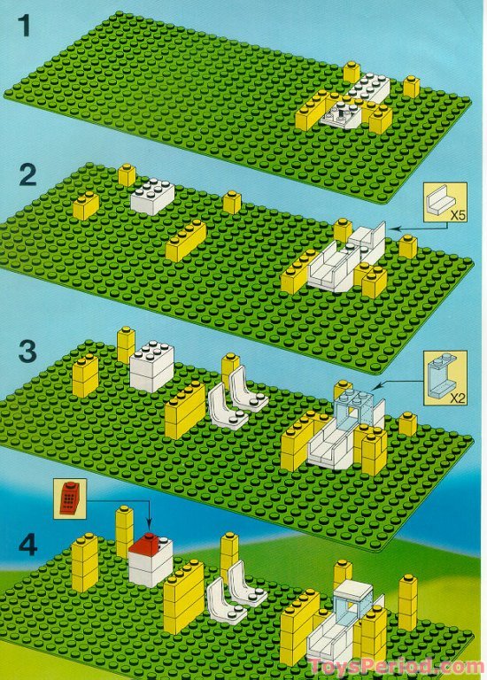 LEGO 6392 Airport Set Parts Inventory and Instructions - LEGO