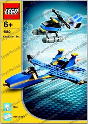 LEGO 4882-1 Speed Wings Set Parts Inventory and Instructions