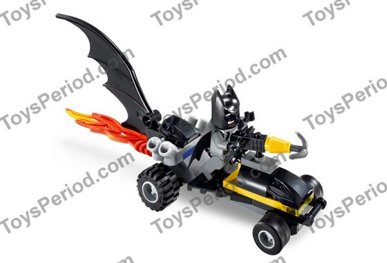 LEGO 7884 Batman's Buggy: The Escape of Mr. Freeze Set Parts