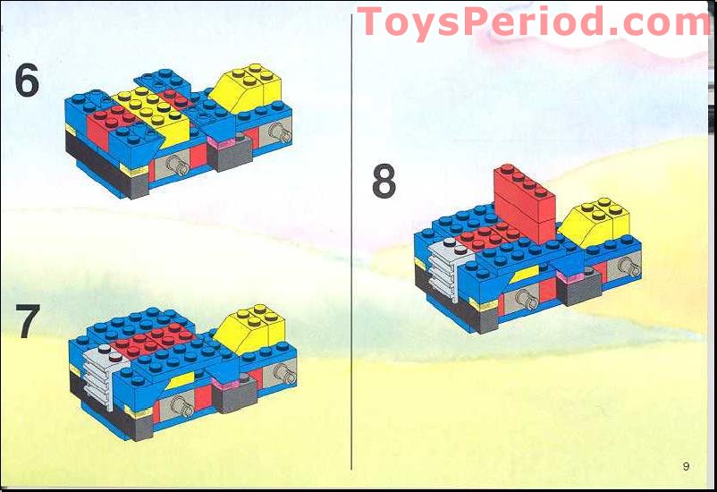 LEGO 555-2 Universal Building Set Set Parts Inventory and Instructions -  LEGO Reference Guide