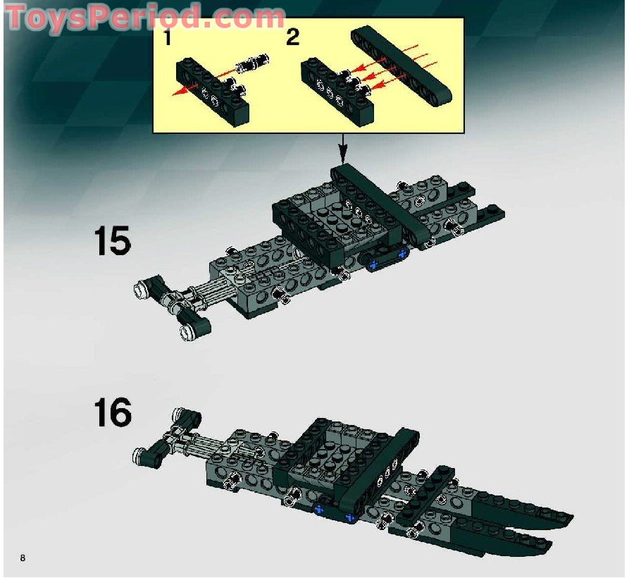 LEGO 8141 Off Road Power Set Parts Inventory and Instructions