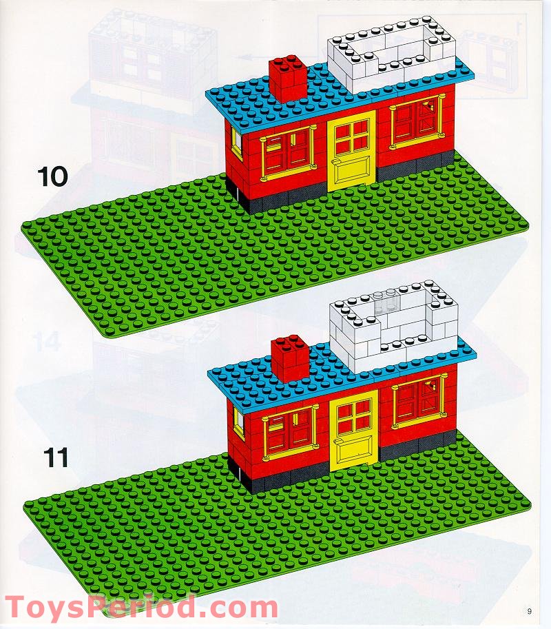 lego 545-1 build-n-store chest, 5 plus set parts inventory