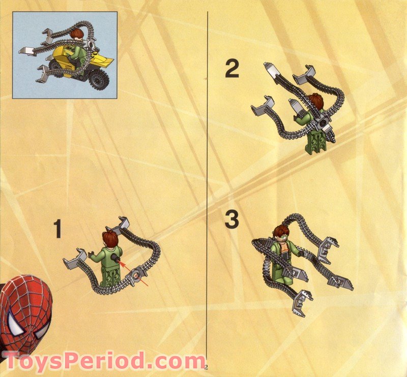 lego doctor octopus instructions