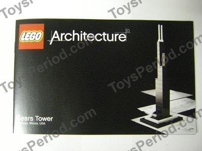 LEGO 21000 Sears Tower Set Parts Inventory and Instructions - LEGO