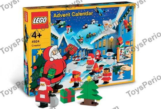 LEGO 4924-1 Advent Calendar 2004, Creator Set Parts Inventory and