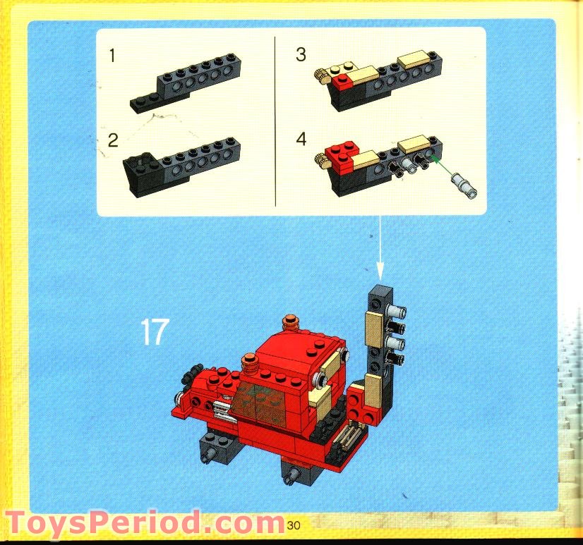 LEGO 4883 Gear Grinders Set Parts Inventory and Instructions