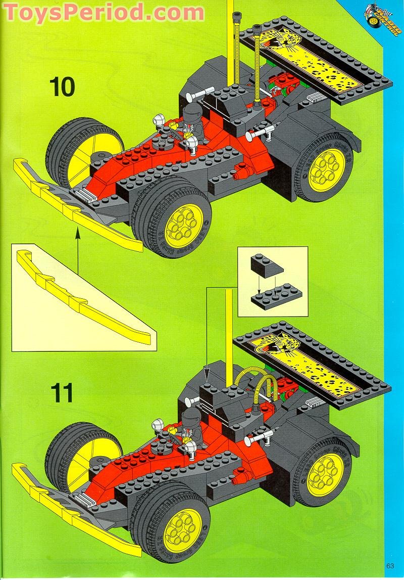 LEGO 5600 Radio Control Racer Set Parts Inventory and Instructions