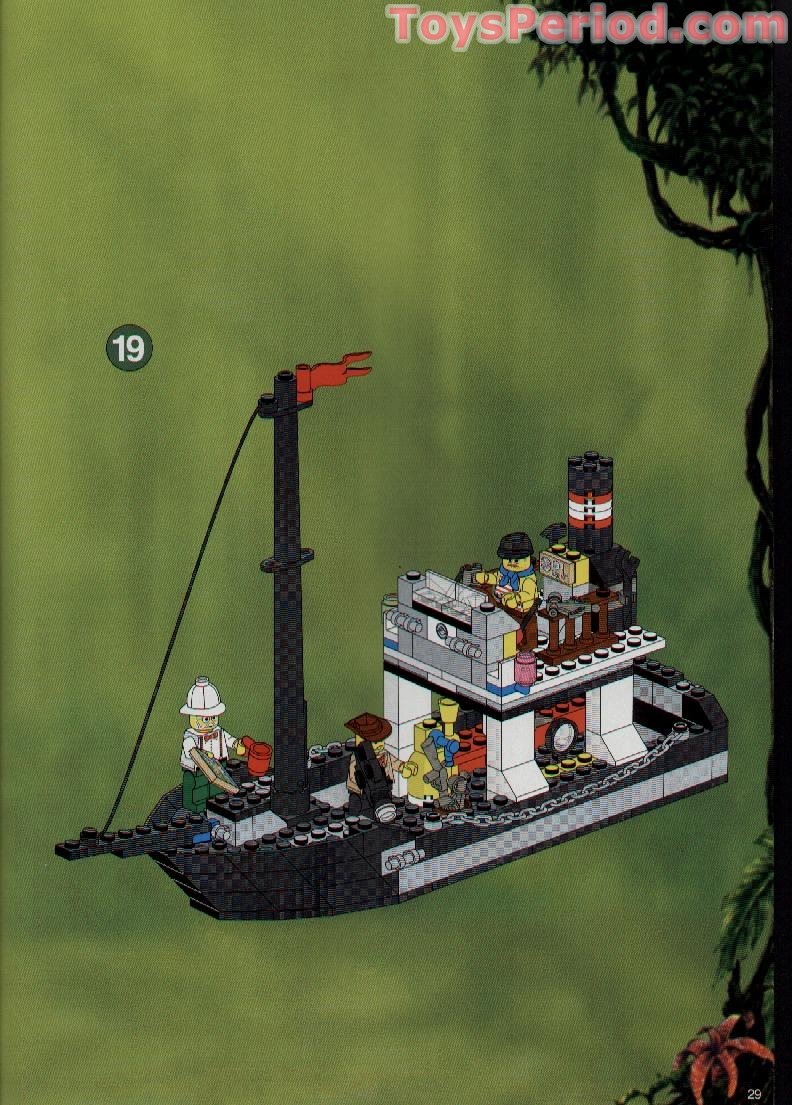 lego 5976 river expedition set parts inventory and