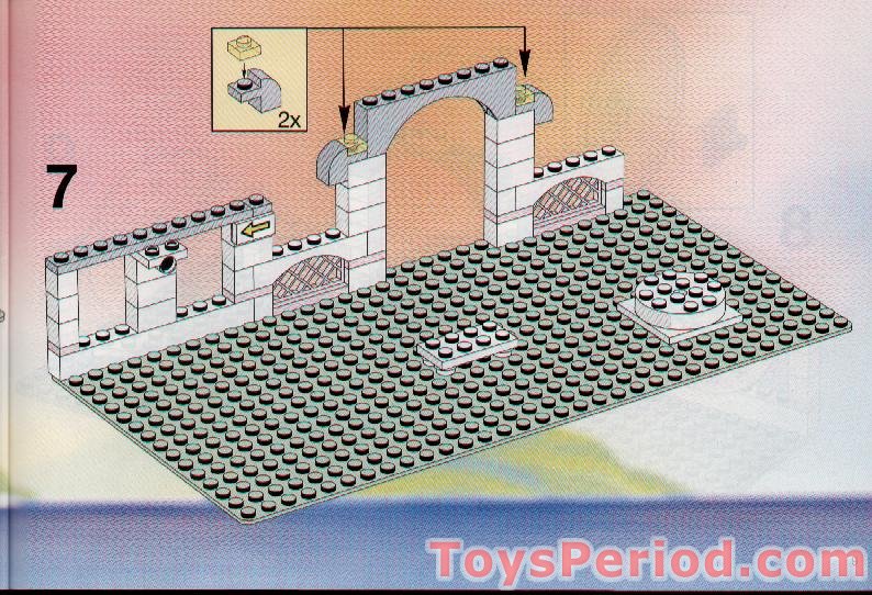 LEGO 6409 Island Arcade Set Parts Inventory and Instructions