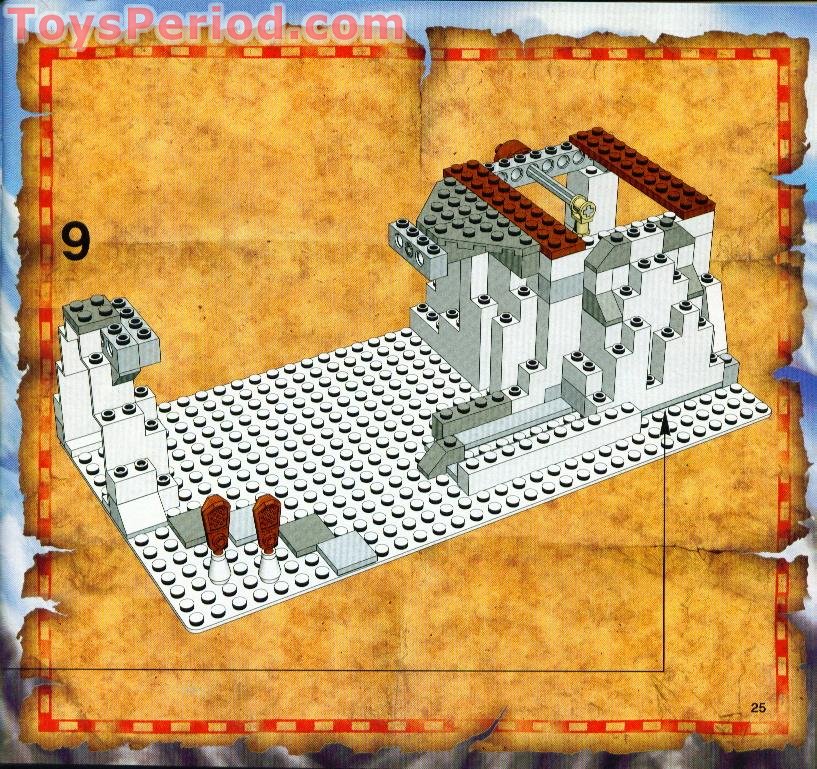 LEGO 7417 Temple Of Mount Everest Set Parts Inventory And Instructions ...