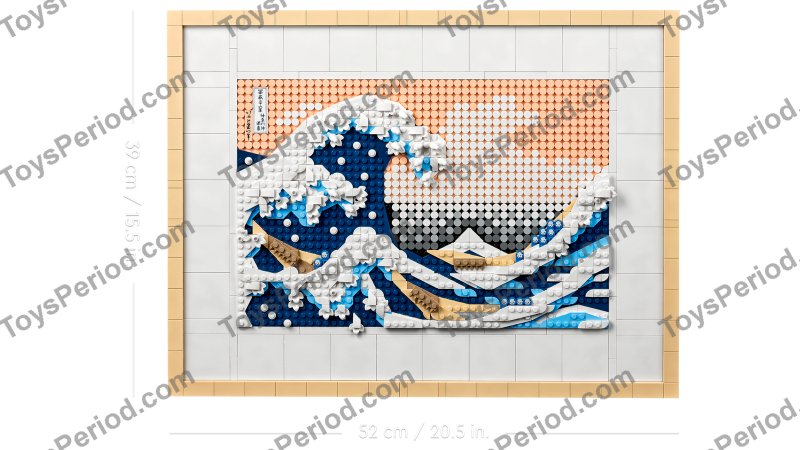 LEGO Art Hokusai The Great Wave 31208 by LEGO Systems Inc.