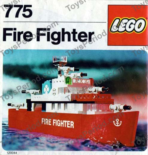 lego fire ship