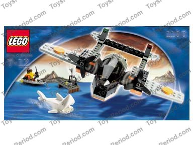 LEGO 1100 Sky Pirates Set Parts Inventory and Instructions - LEGO