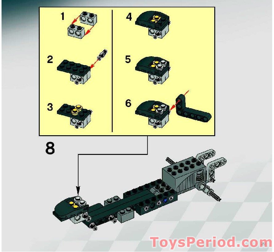 LEGO 8141 Off Road Power Set Parts Inventory and Instructions