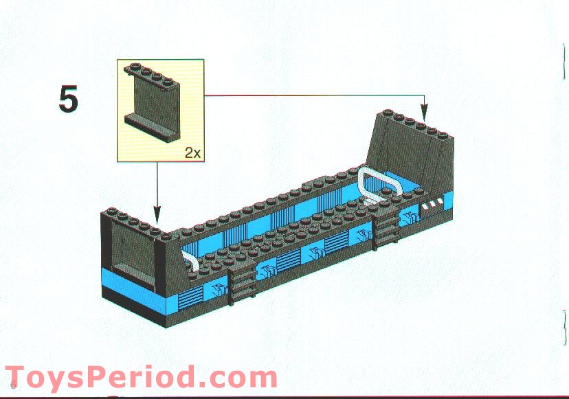 LEGO 10013 Open Freight Wagon Set Parts Inventory and Instructions