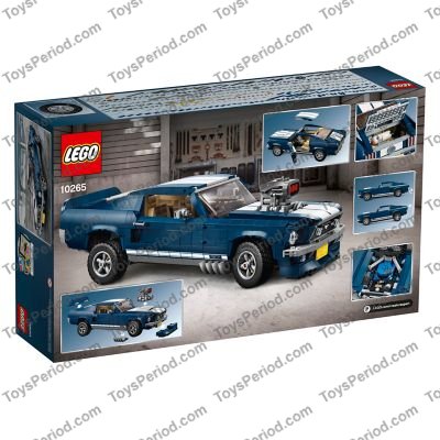 LEGO MOC Ford Mustang Car 6 Studs Inspired By 10265 Set 230 Pieces