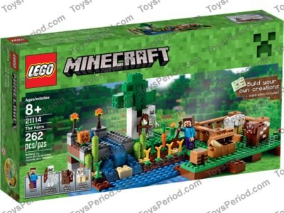 Lego minecraft discount sheep farm instructions