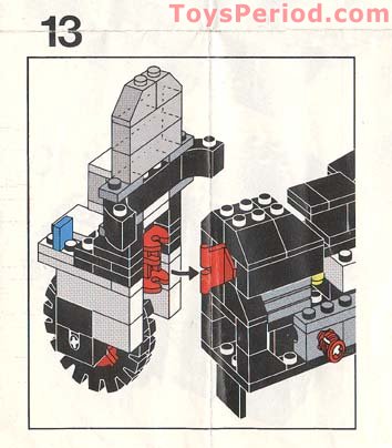 LEGO Harley-Davidson 1000cc Set 394 Instructions