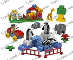 LEGO 7618 Fun Zoo Set Parts Inventory and Instructions - LEGO