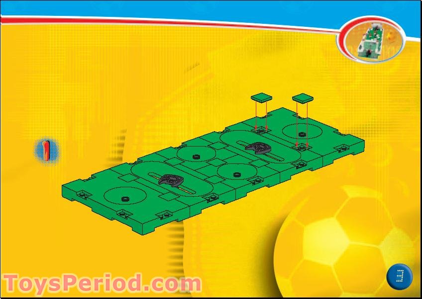 Lego Soccer Player #18 (3421)