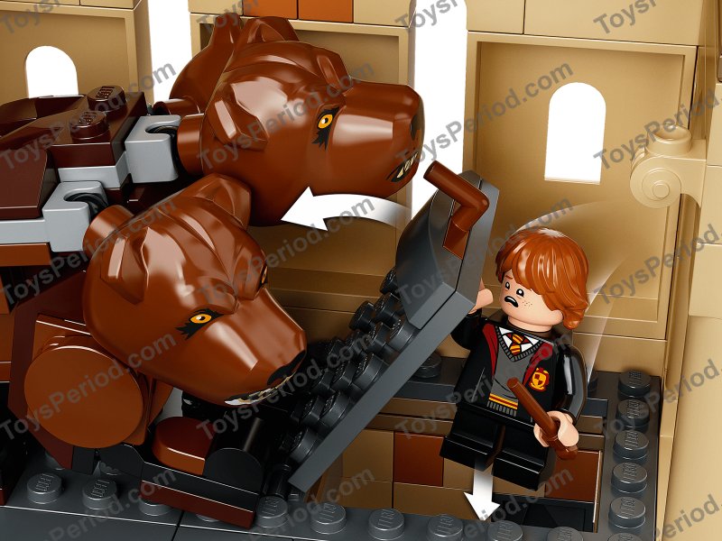 LEGO Harry Potter Hogwarts: Fluffy Encounter 76387 Building Toy; Includes  3-Headed Dog (397 Pieces) 