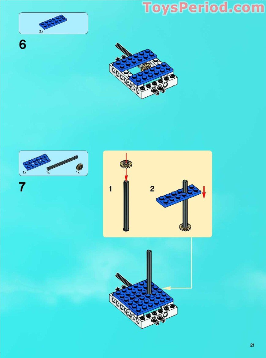 LEGO 8118 Hybrid Rescue Tank Set Parts Inventory and Instructions