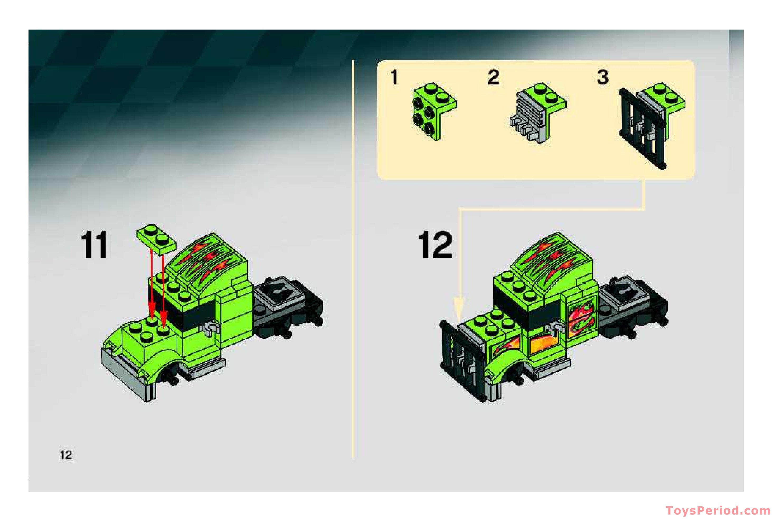 LEGO 8199 Security Smash Set Parts Inventory and Instructions