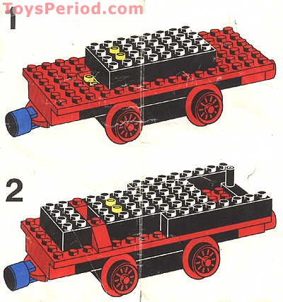 lego train instructions 5v wagons circle track letsbuilditagain trains 1972