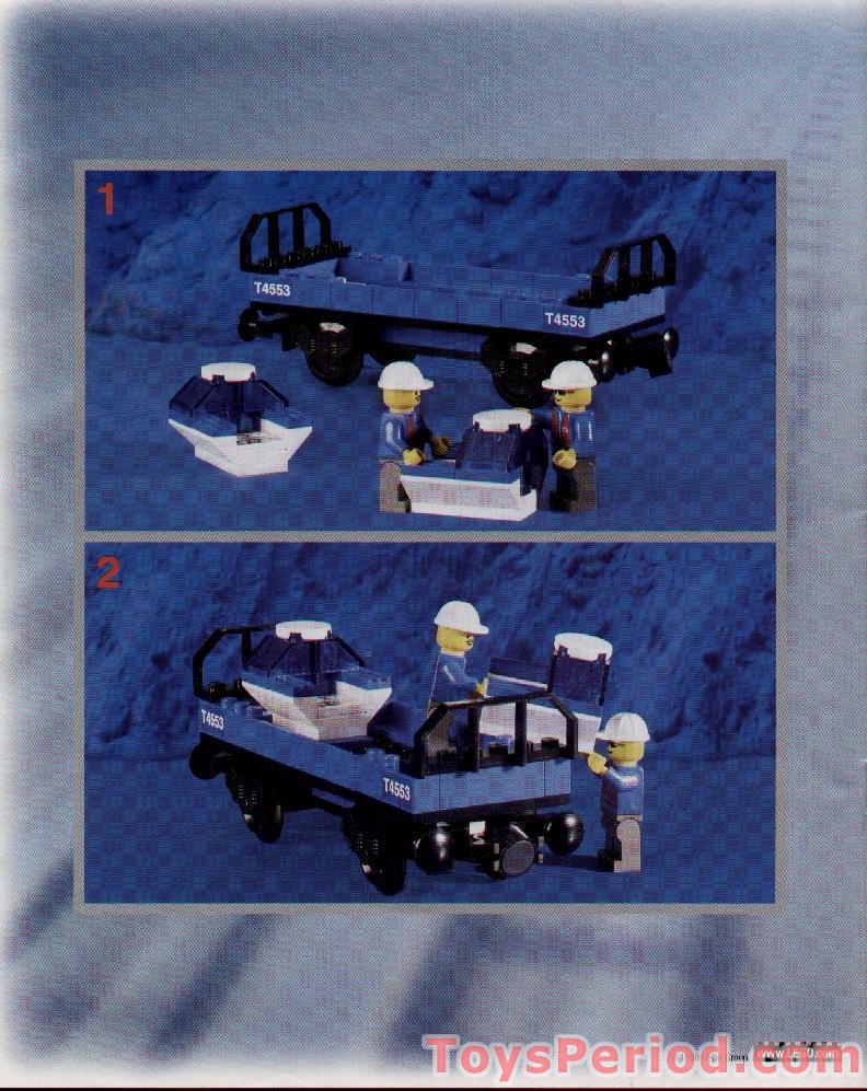 LEGO 4553 Train Wash Set Parts Inventory and Instructions - LEGO