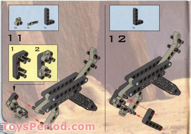 LEGO 8548 Nui-Jaga Set Parts Inventory and Instructions - LEGO