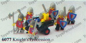 lego knights procession