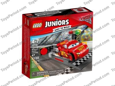 Lego juniors lightning mcqueen speed deals launcher 10730