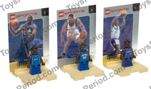 LEGO 3567 NBA Collectors Number 8 Set Parts Inventory and