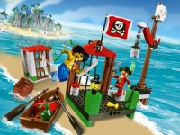 LEGO 7073 Pirate Dock Set Parts Inventory and Instructions 