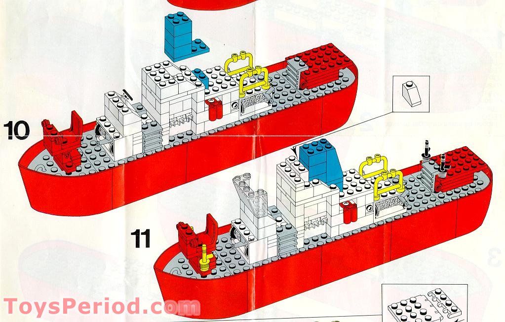 LEGO 4025 Fire Boat Set Parts Inventory and Instructions ...