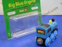 brio blue metro train