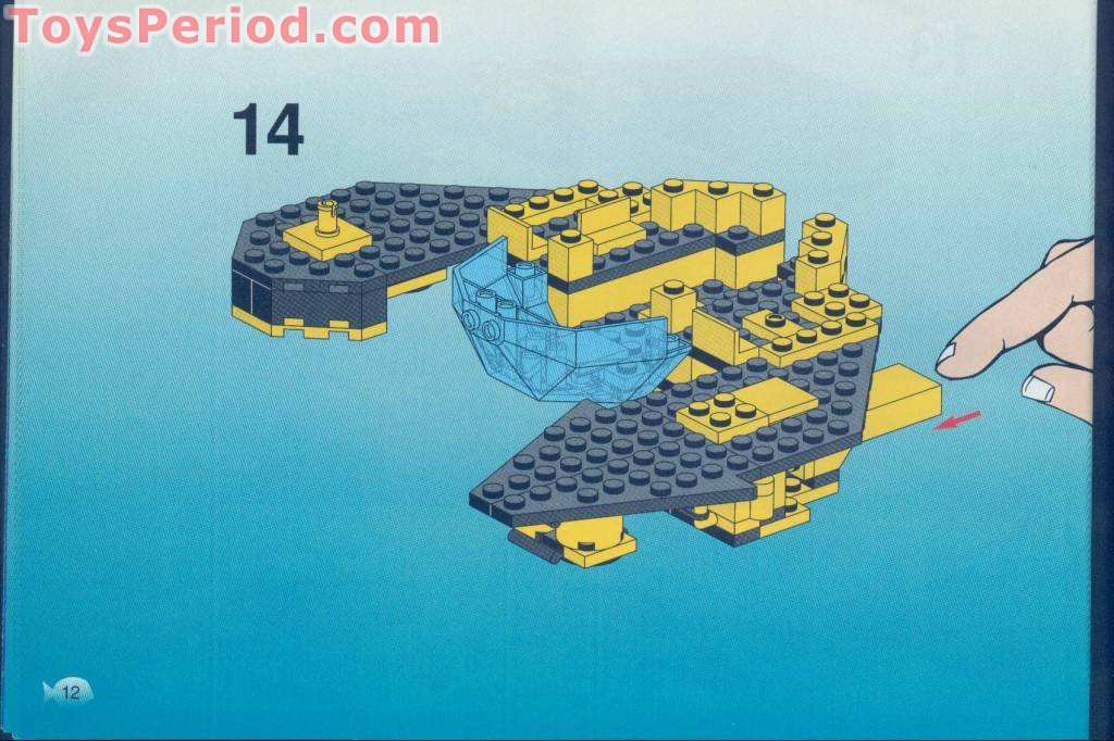 Lego 12 Sea Claw 7 Neptune Iii Set Parts Inventory And Instructions Lego Reference Guide