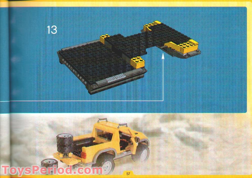 LEGO 4404 Land Busters Set Parts Inventory and Instructions - LEGO