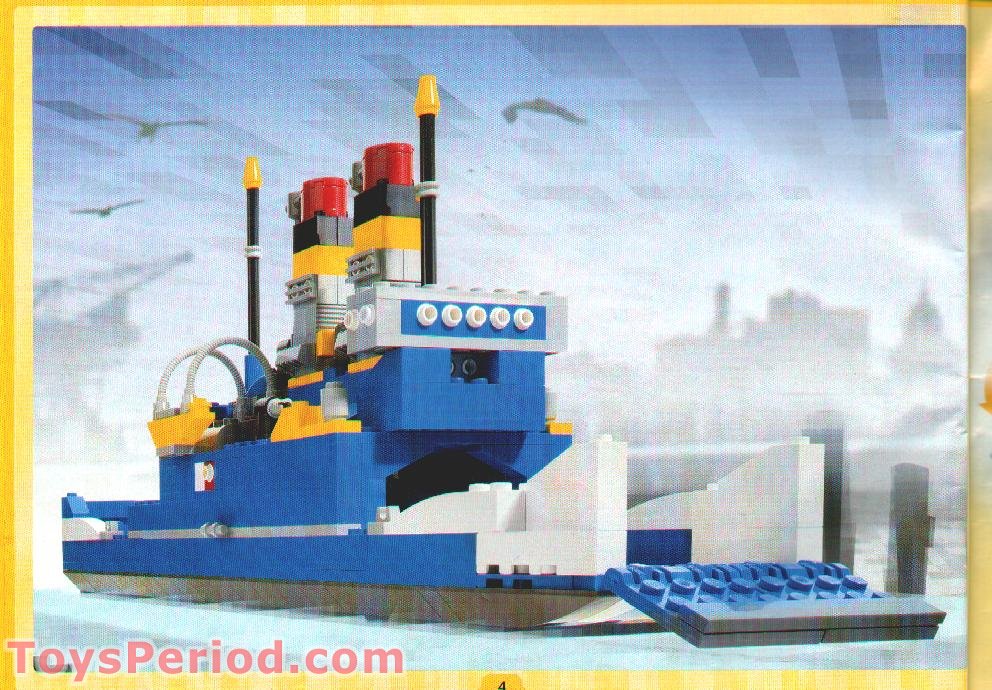 LEGO 4402 Sea Riders Set Parts Inventory and Instructions - LEGO