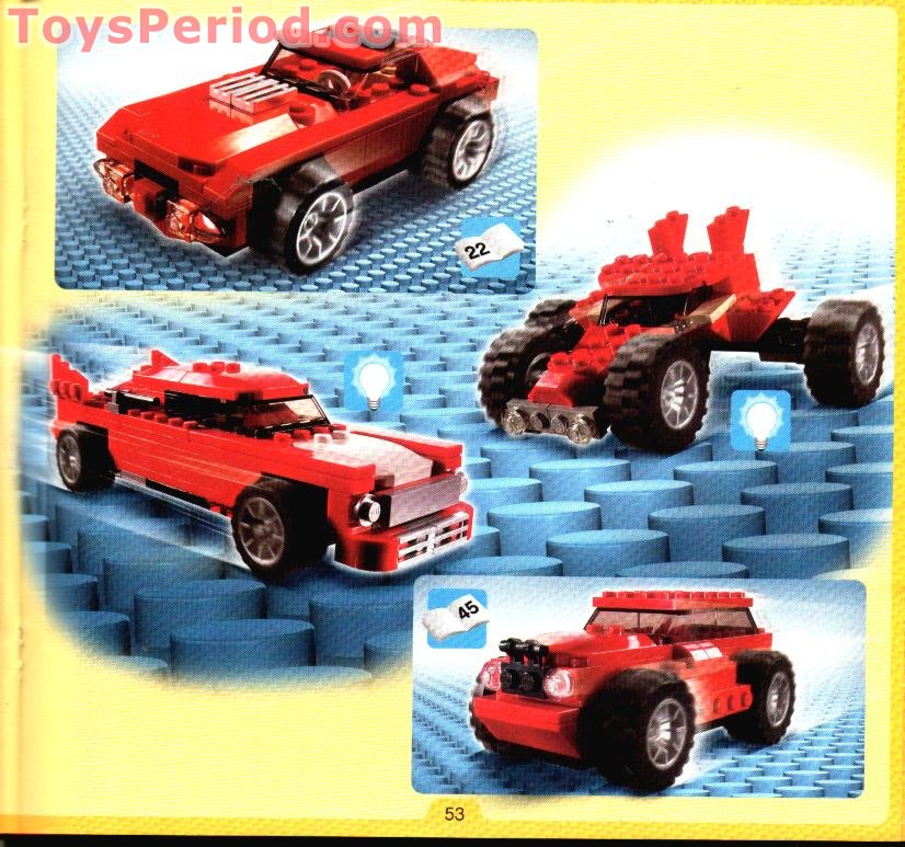 LEGO 4883 Gear Grinders Set Parts Inventory and Instructions