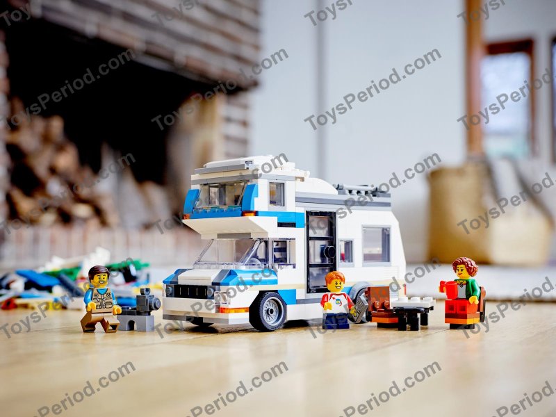 LEGO 31108 Caravan Family Holiday Set Parts Inventory and