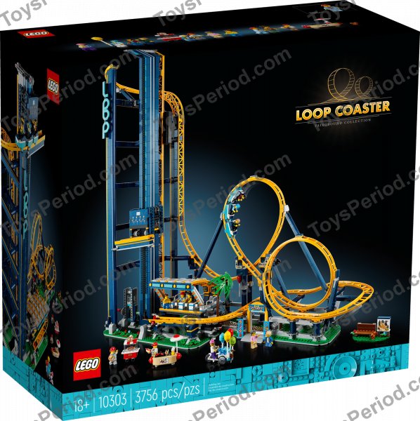 LEGO 10303 Loop Coaster Set Parts Inventory and Instructions