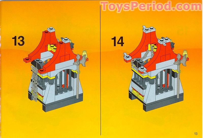 LEGO 6047 Traitor Transport Set Parts Inventory and Instructions