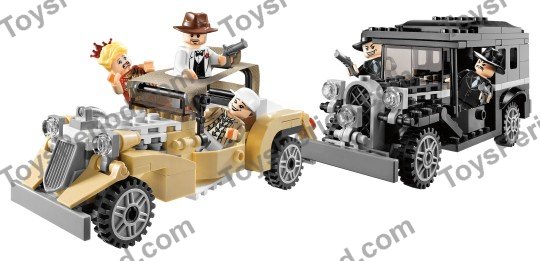 LEGO 7682 Shanghai Chase Set Parts Inventory and Instructions