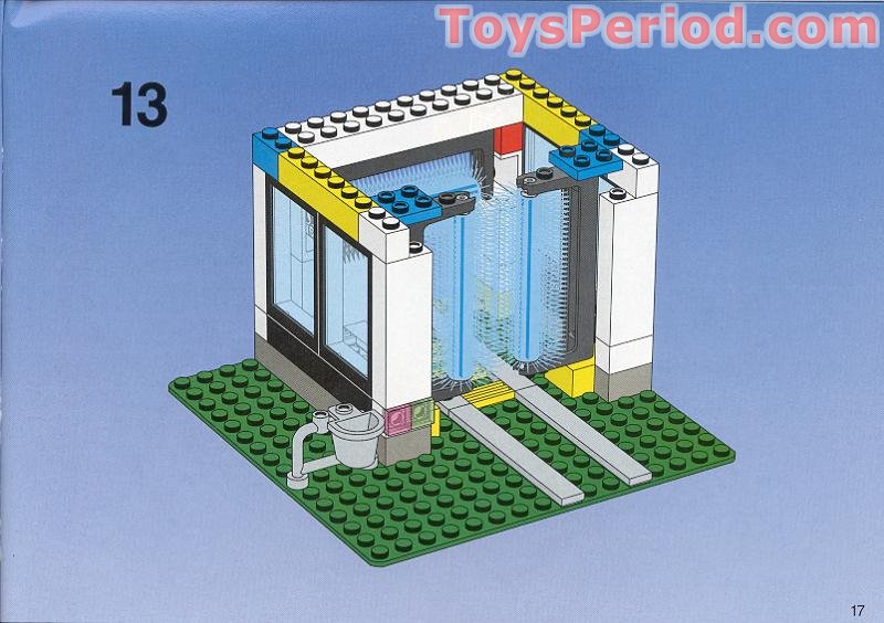 LEGO 1255-1 Shell Promotional Set - Service Station Series - Car Wash