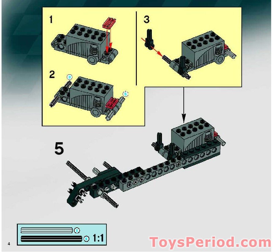 LEGO 8141 Off Road Power Set Parts Inventory and Instructions