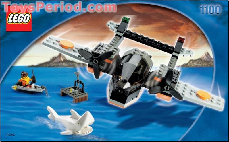 LEGO 1100 Sky Pirates Set Parts Inventory and Instructions - LEGO